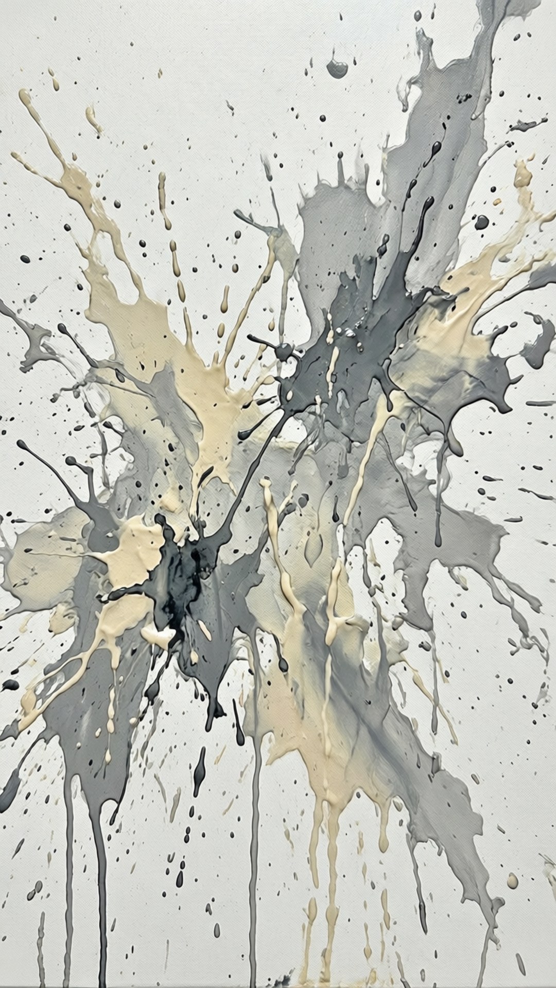 Weiße Tintenspritzer Wallpaper
