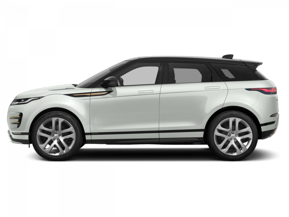 White Land Rover Evoque Side View PNG