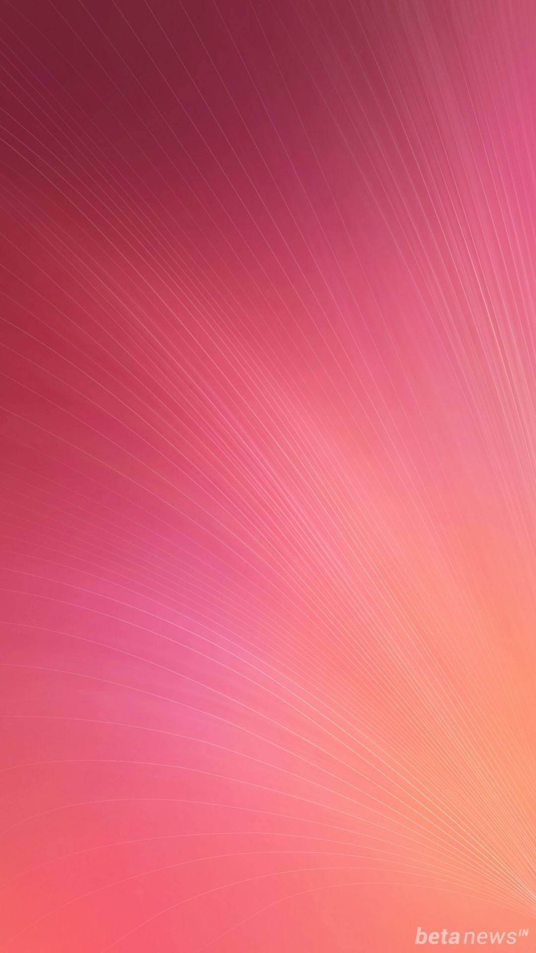 White Lines Across Pink Backdrop Miui Wallpaper