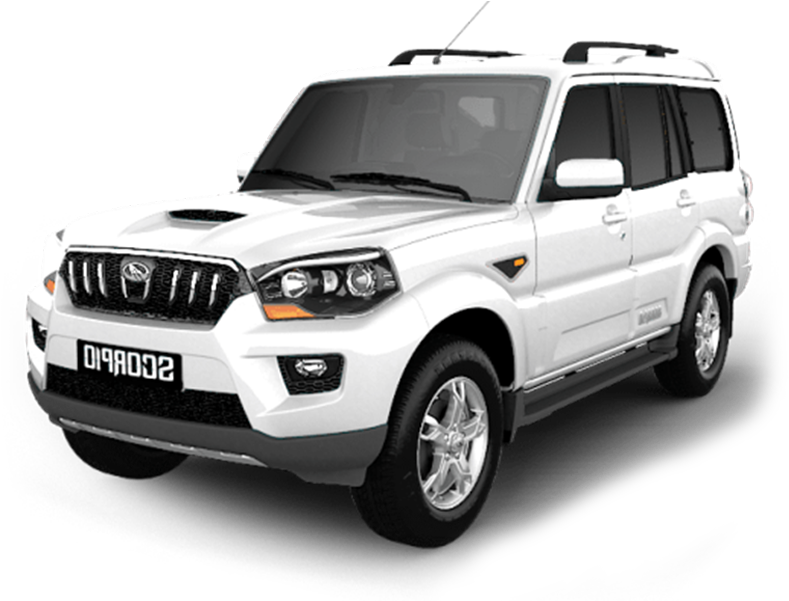 Download White Mahindra Bolero S U V | Wallpapers.com