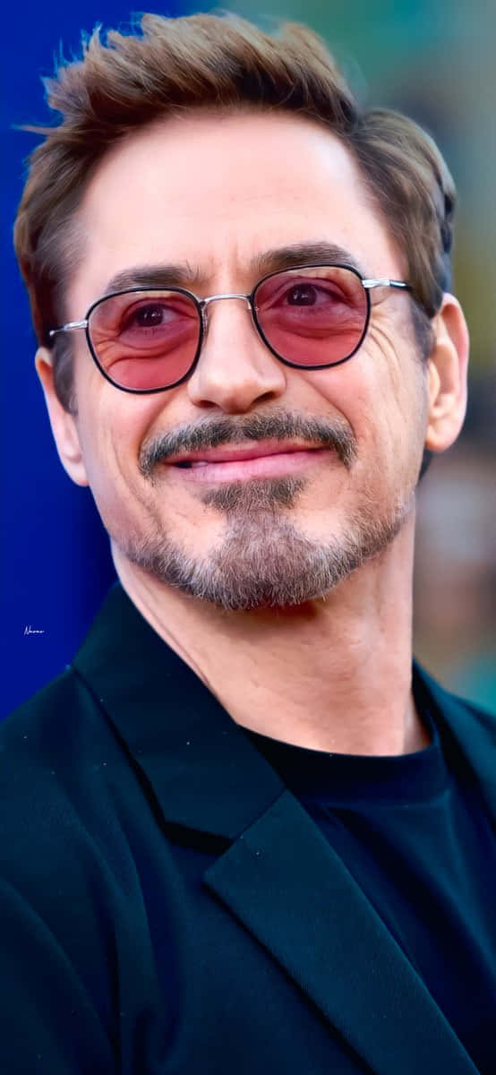 White Man Actor Robert Downey Jr. Background