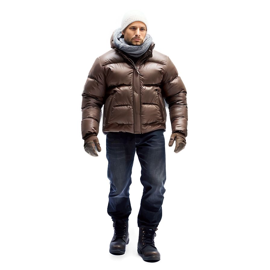 White Man In Winter Clothes Png 8 PNG