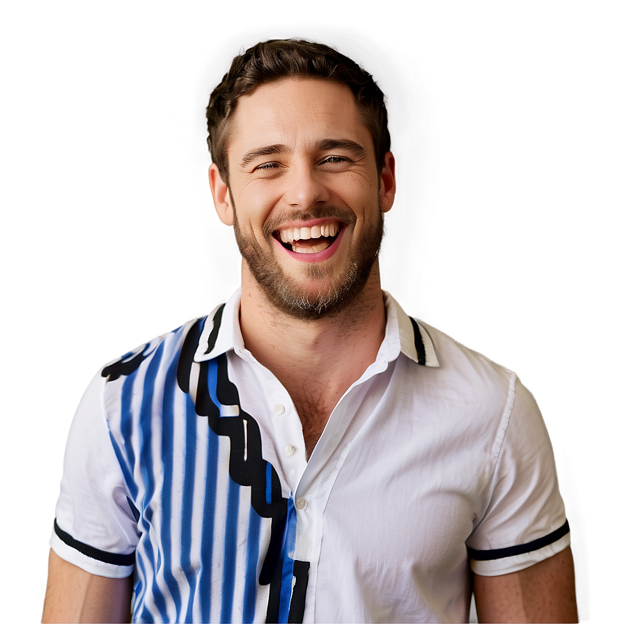 White Man Laughing Png 10 PNG