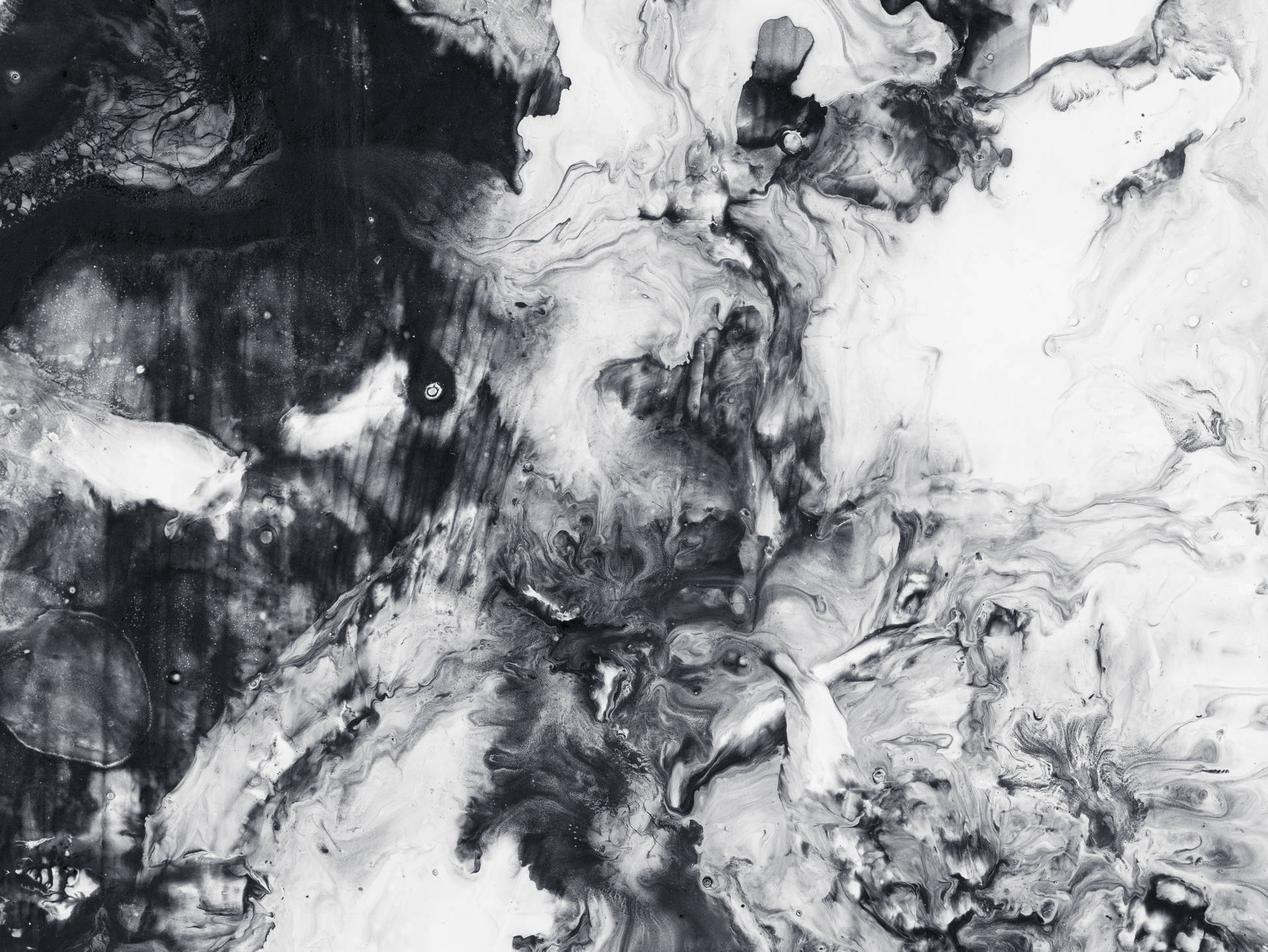 Hvid Marmor HD Abstrakt Kunst Wallpaper
