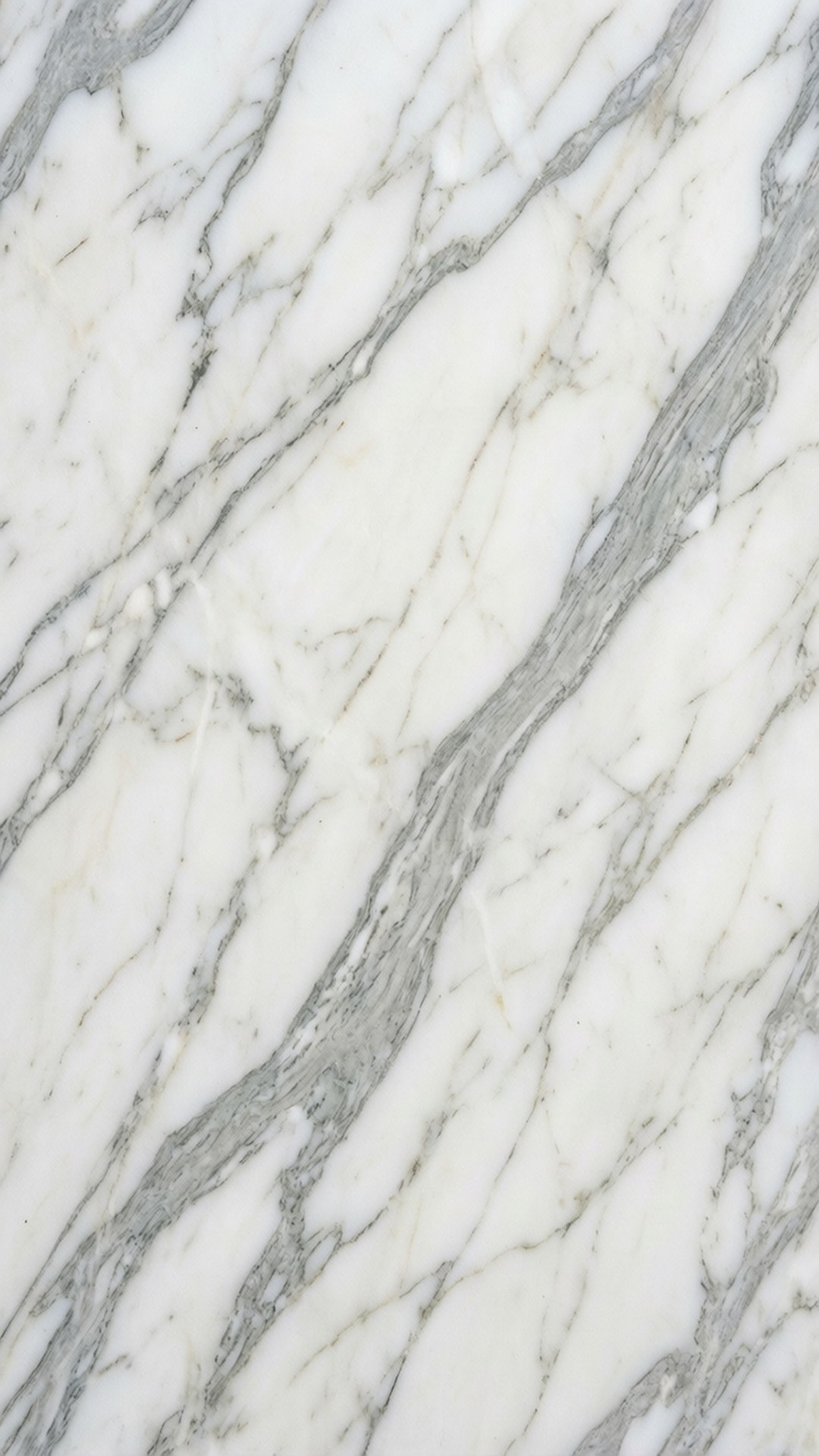 White Marble Veins Wallpaper