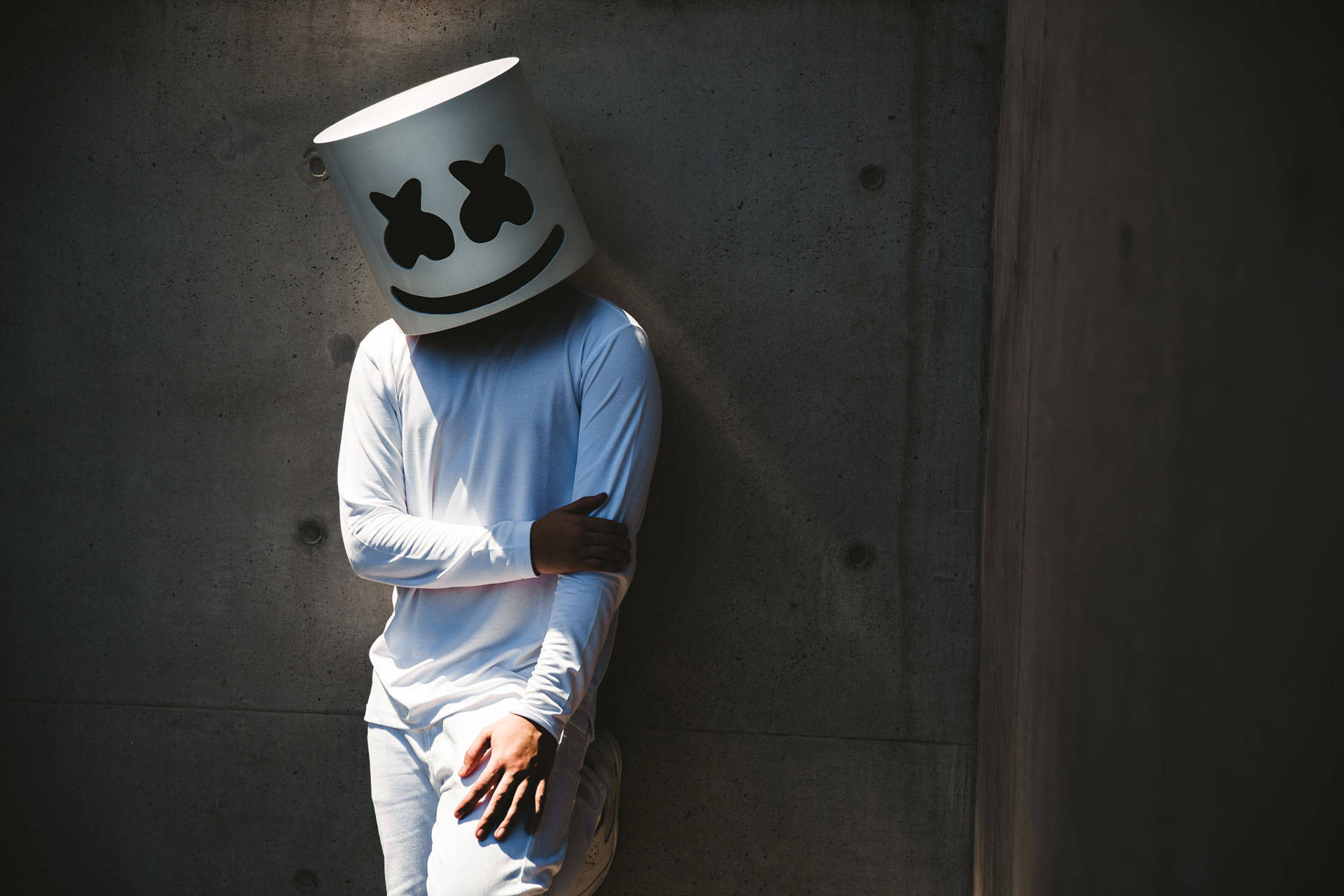 Head out of this world with Marshmello Wallpaper