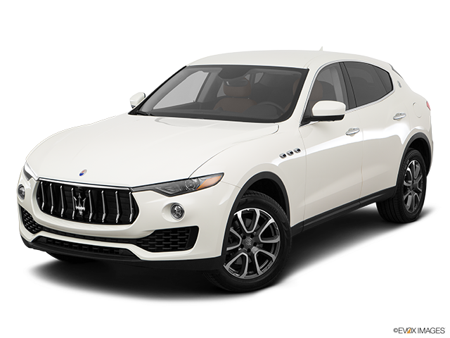 White Maserati Levante S U V PNG