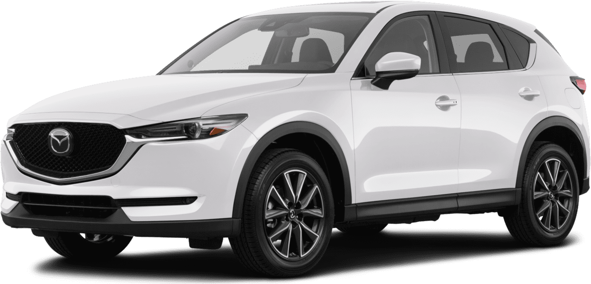 White Mazda C X5 S U V Profile View PNG