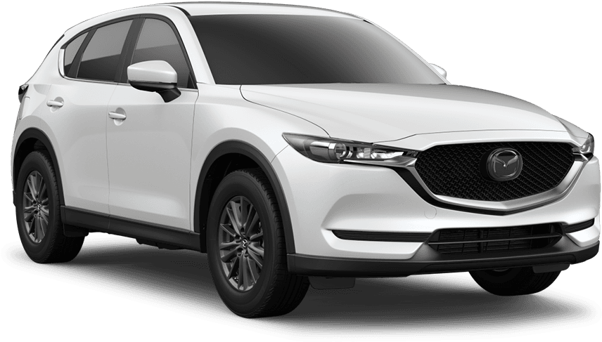 White Mazda C X5 S U V2023 PNG