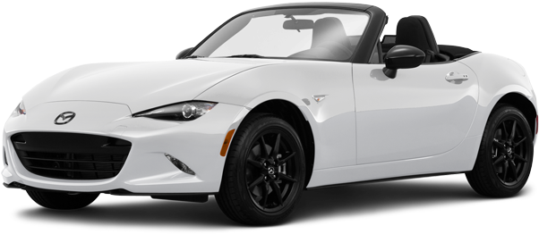 White Mazda M X5 Miata Roadster PNG