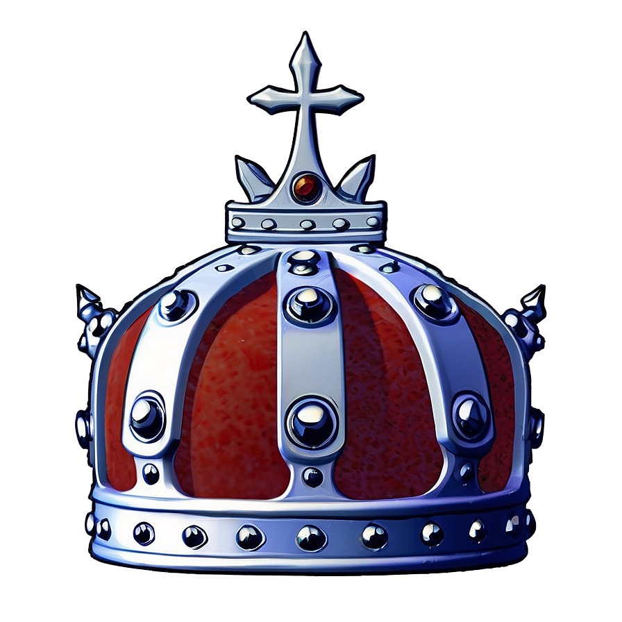 White Medieval Crown Png 21 PNG