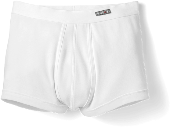 White Mens Boxer Briefs PNG