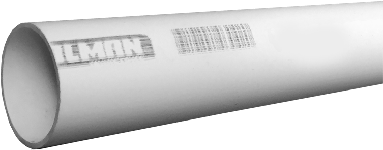 White Metal Pipewith Bar Code PNG