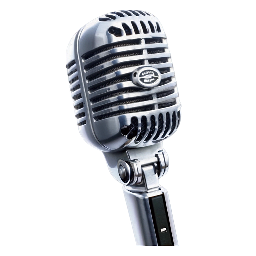 White Microphone Png Oed17 PNG