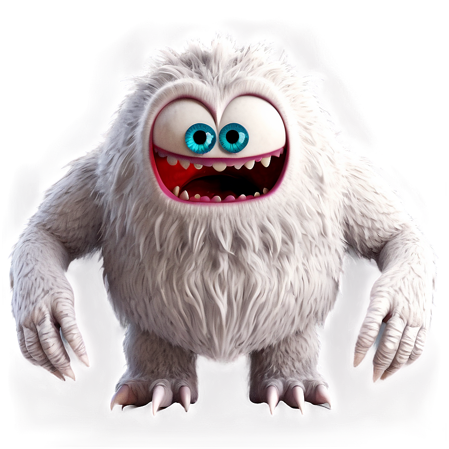 White Monster For Logo Png Ojr PNG