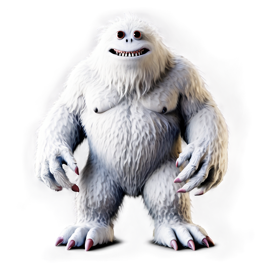 White Monster For Project Png Bjf71 PNG