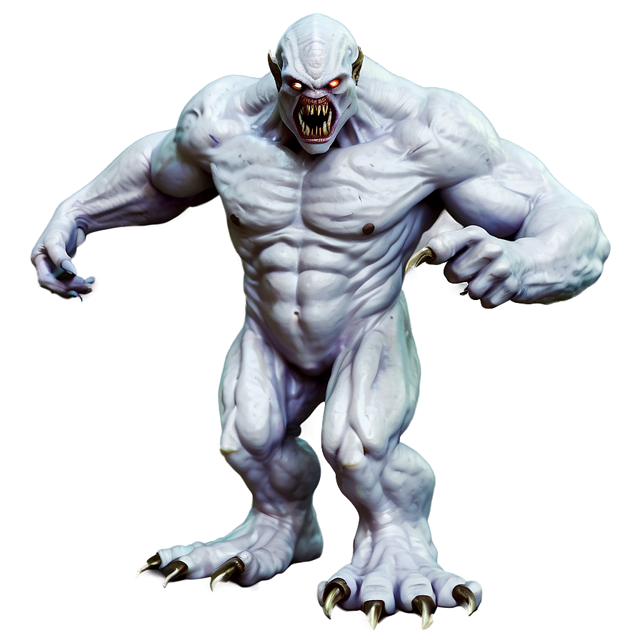 White Monster From Mythology Png 14 PNG
