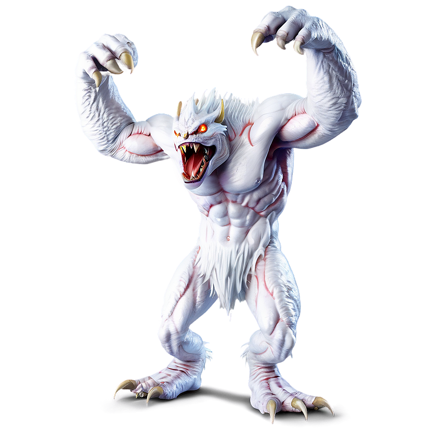 White Monster From Mythology Png 35 PNG