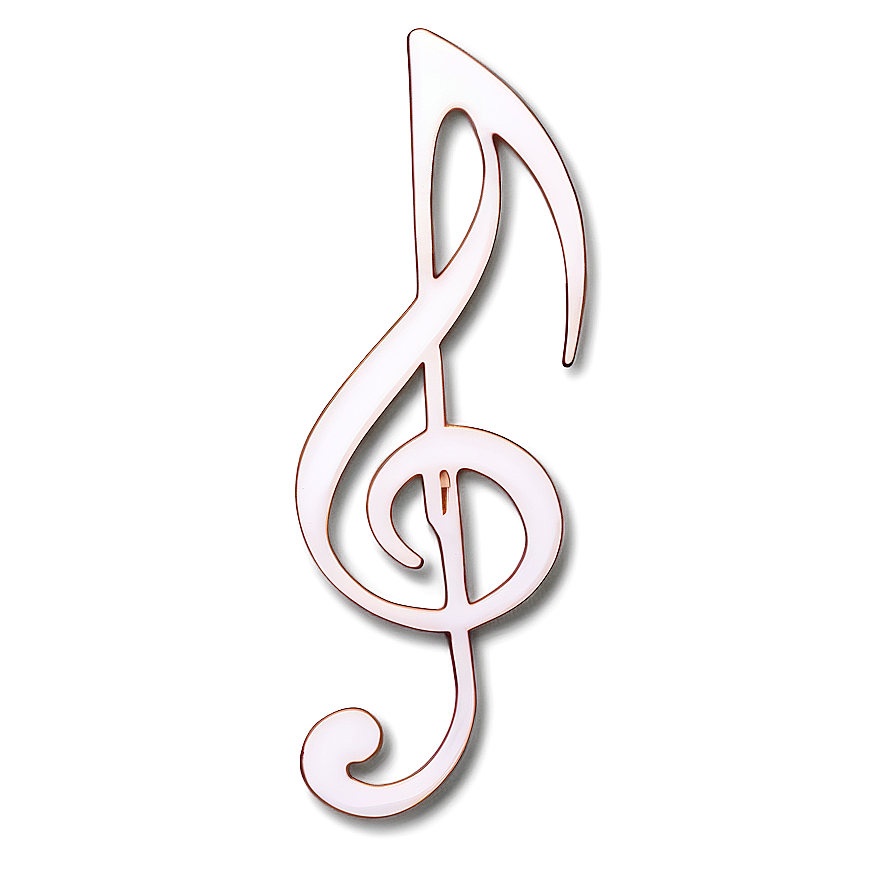 White Music Note For Musicians Png Kvt PNG