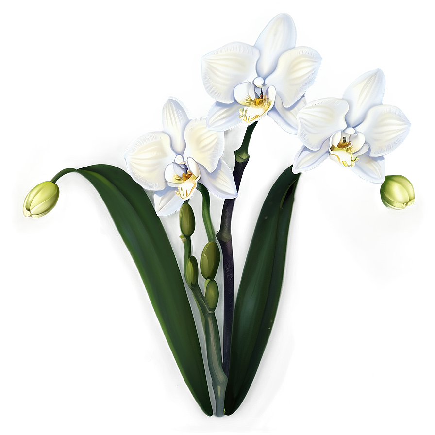 White Orchid Png Ahs PNG