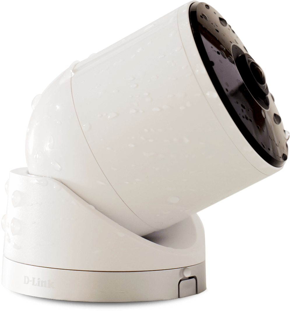 White Outdoor Security Camera PNG