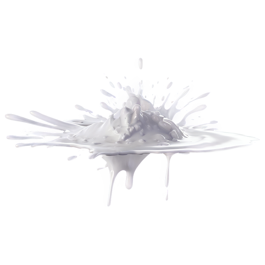 White Paint Splash Effect Png Uxd PNG