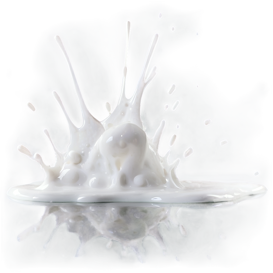 White Paint Splash Png Fal PNG