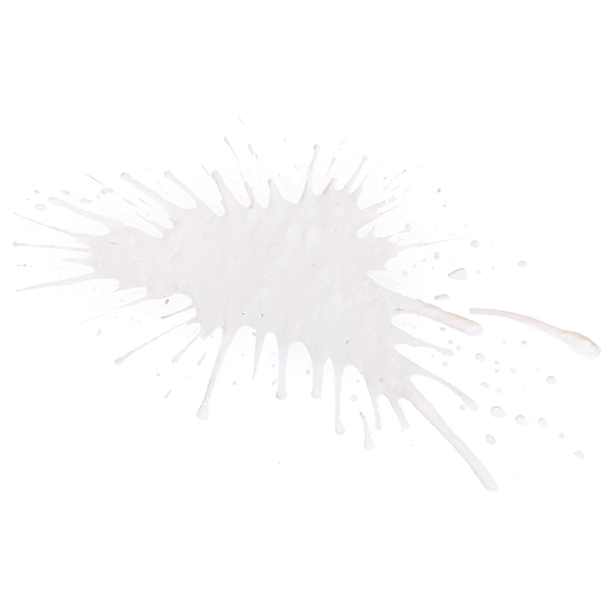 White Paint Splatter Vector Style Png 13 PNG