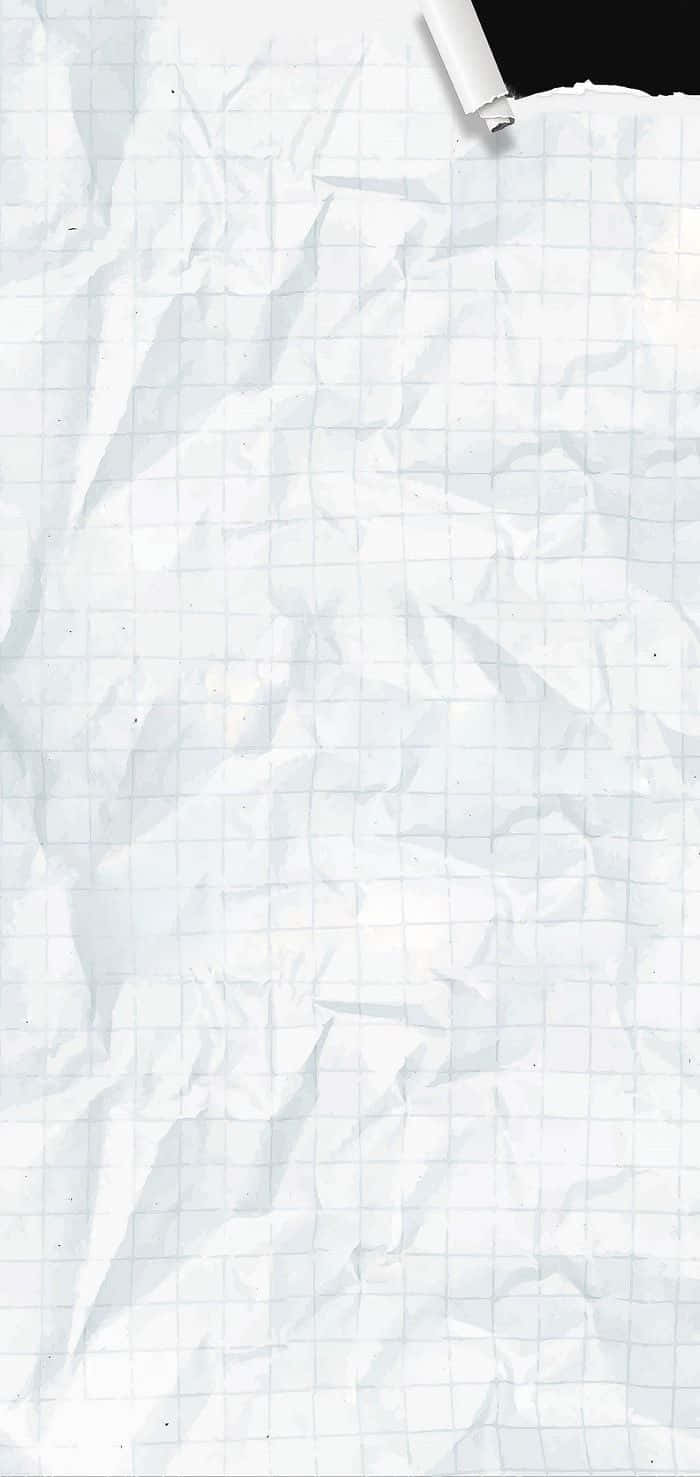Crumpled Paper With A Pencil On It