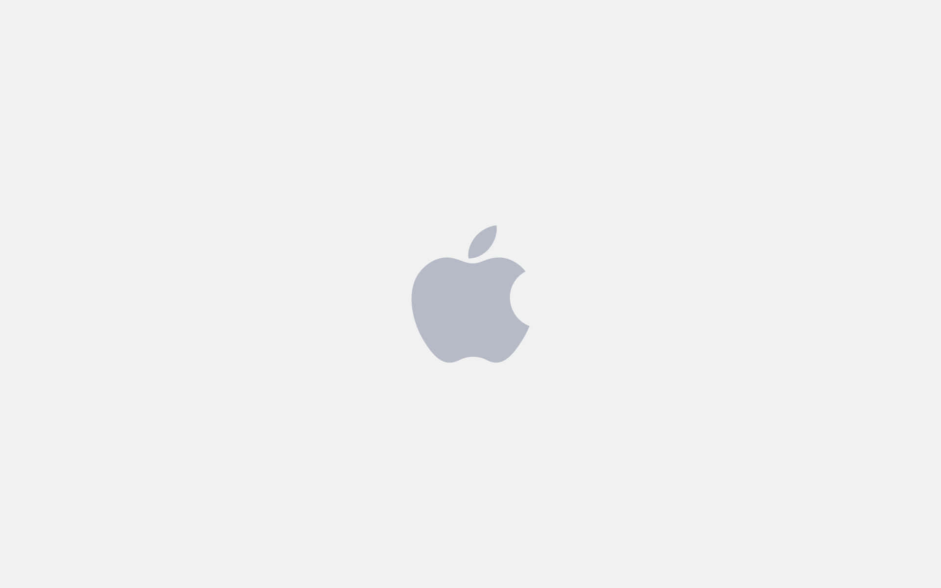 Logode Apple En Blanco Para Pc Fondo de pantalla