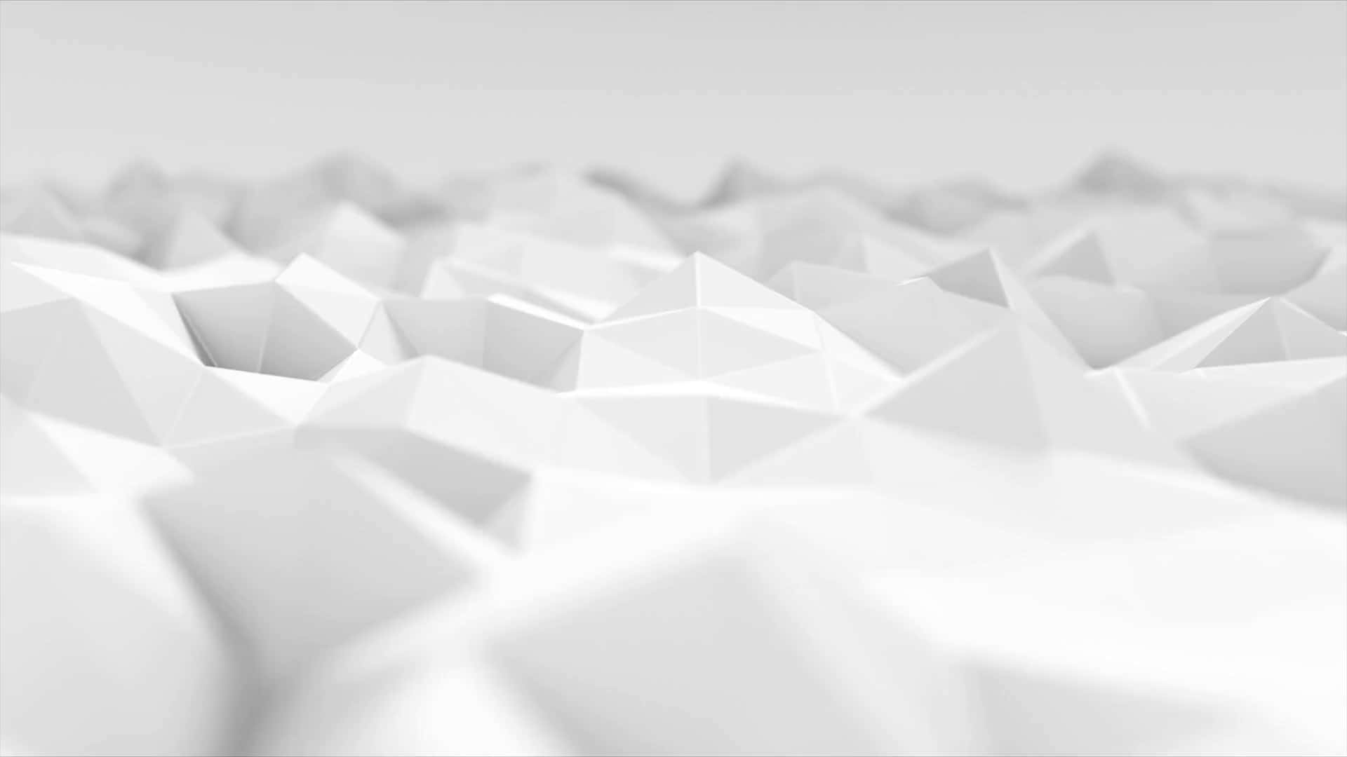 Hvide trekanter i en hvid baggrund Wallpaper