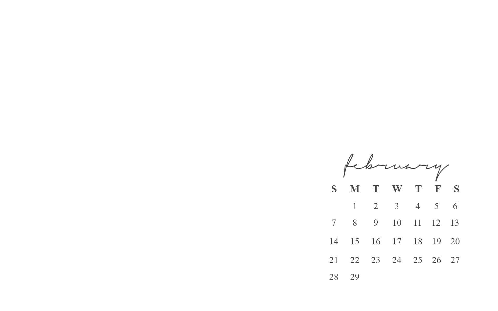 En kalender med ordet januar på det. Wallpaper