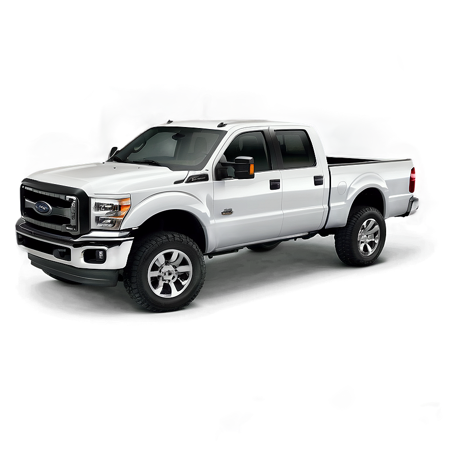 White Pickup Truck Png Bsh92 PNG