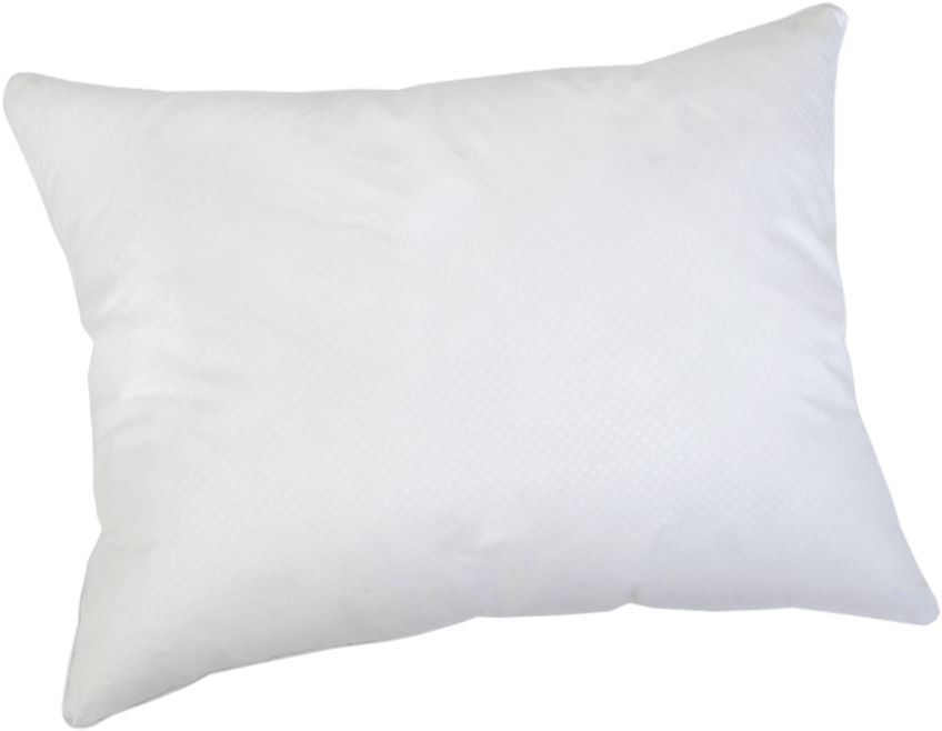 White Pillow Simple Background PNG