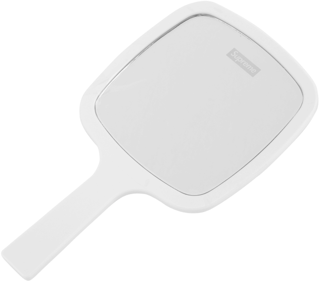 White Ping Pong Paddle Supreme Brand PNG