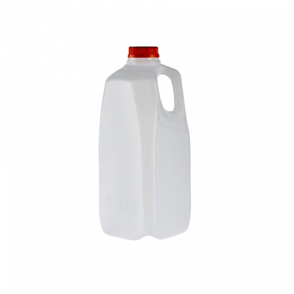 White Plastic Jug Red Cap PNG