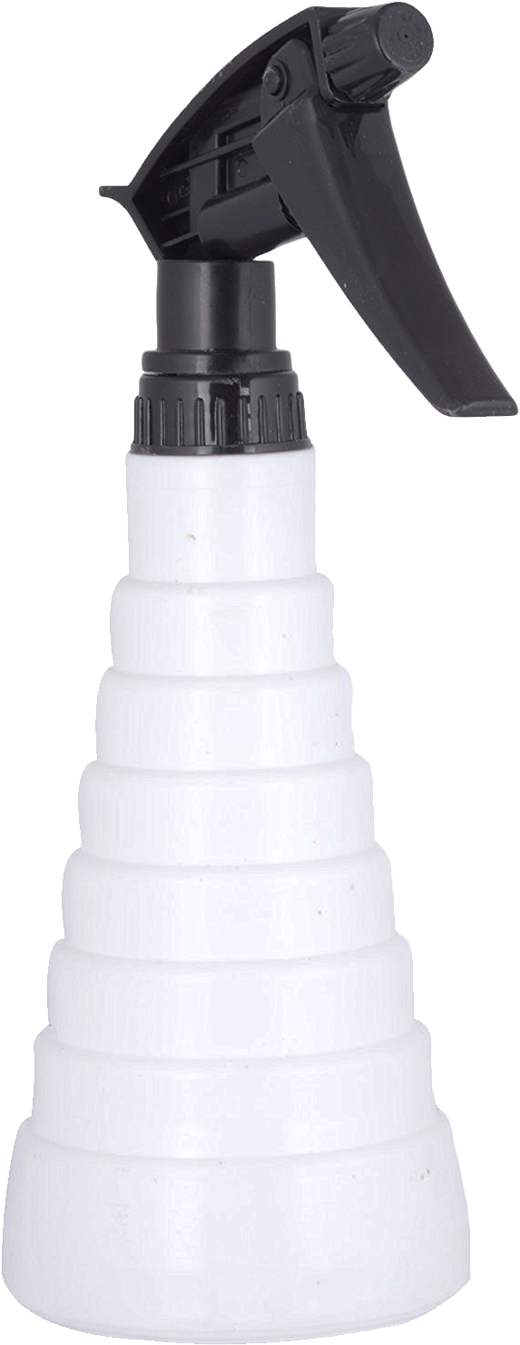 White Plastic Spray Bottle Trigger PNG