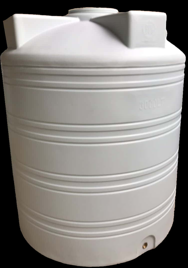 White Plastic Water Storage Tank PNG