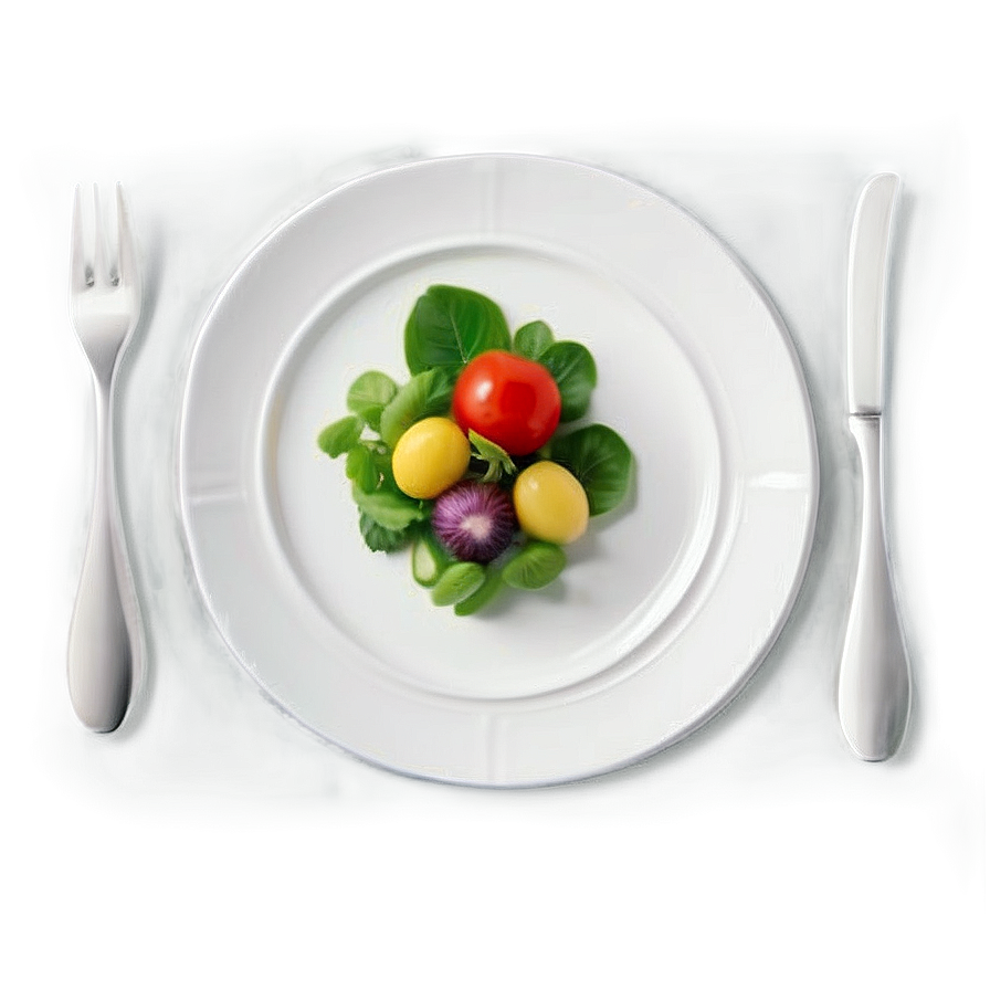 White Plate For Catering Png Qmn PNG