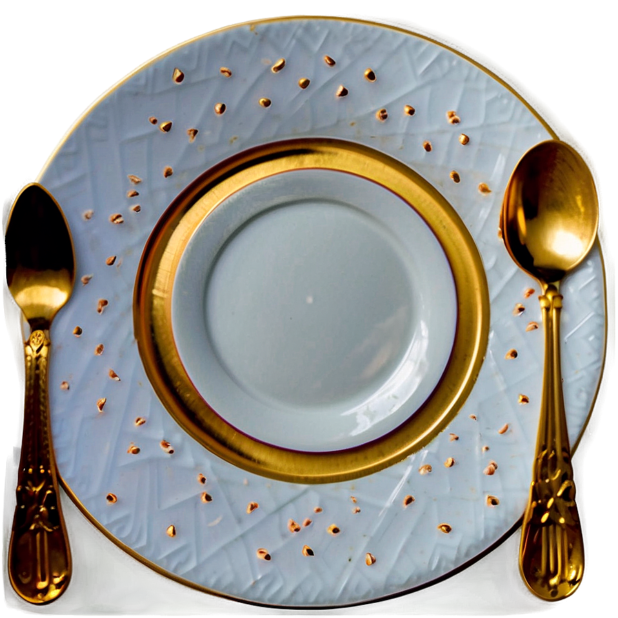 White Plate For Fine China Collection Png 37 PNG