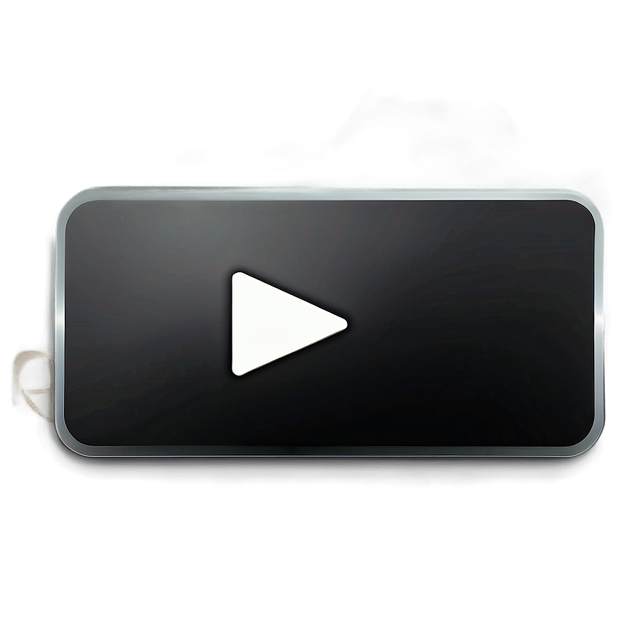 White Play Button Interface Png Kdr PNG