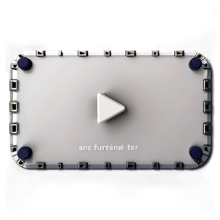 White Play Button No Background Png Ifx PNG