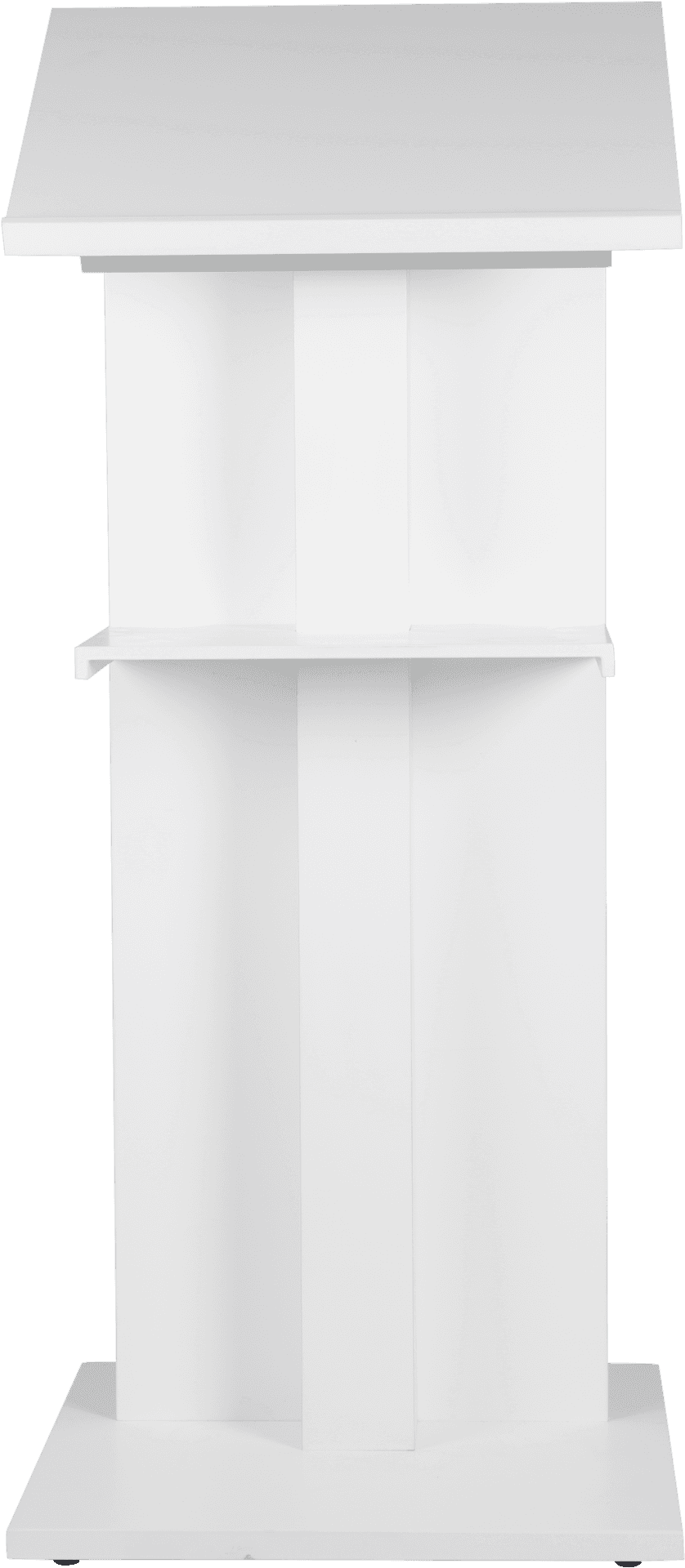 White Podium Product Display Stand PNG