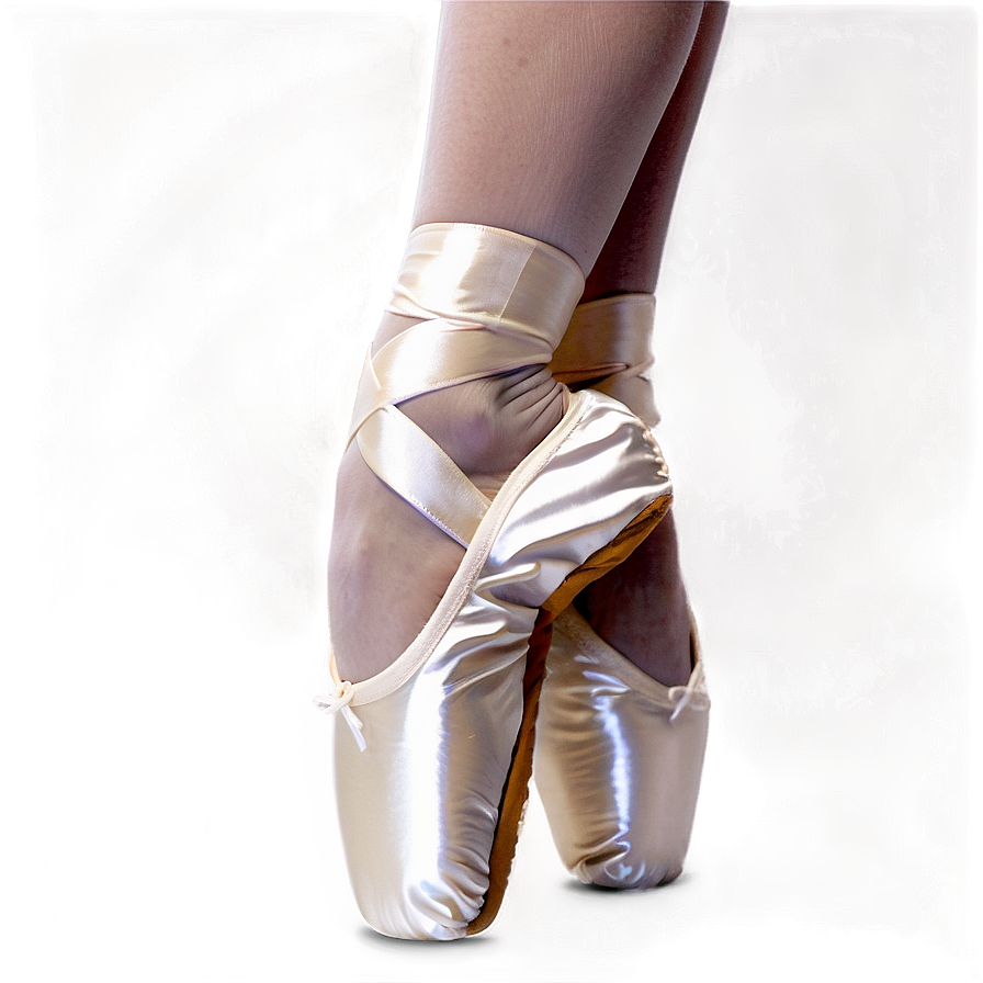 White Pointe Shoes Png Eol PNG