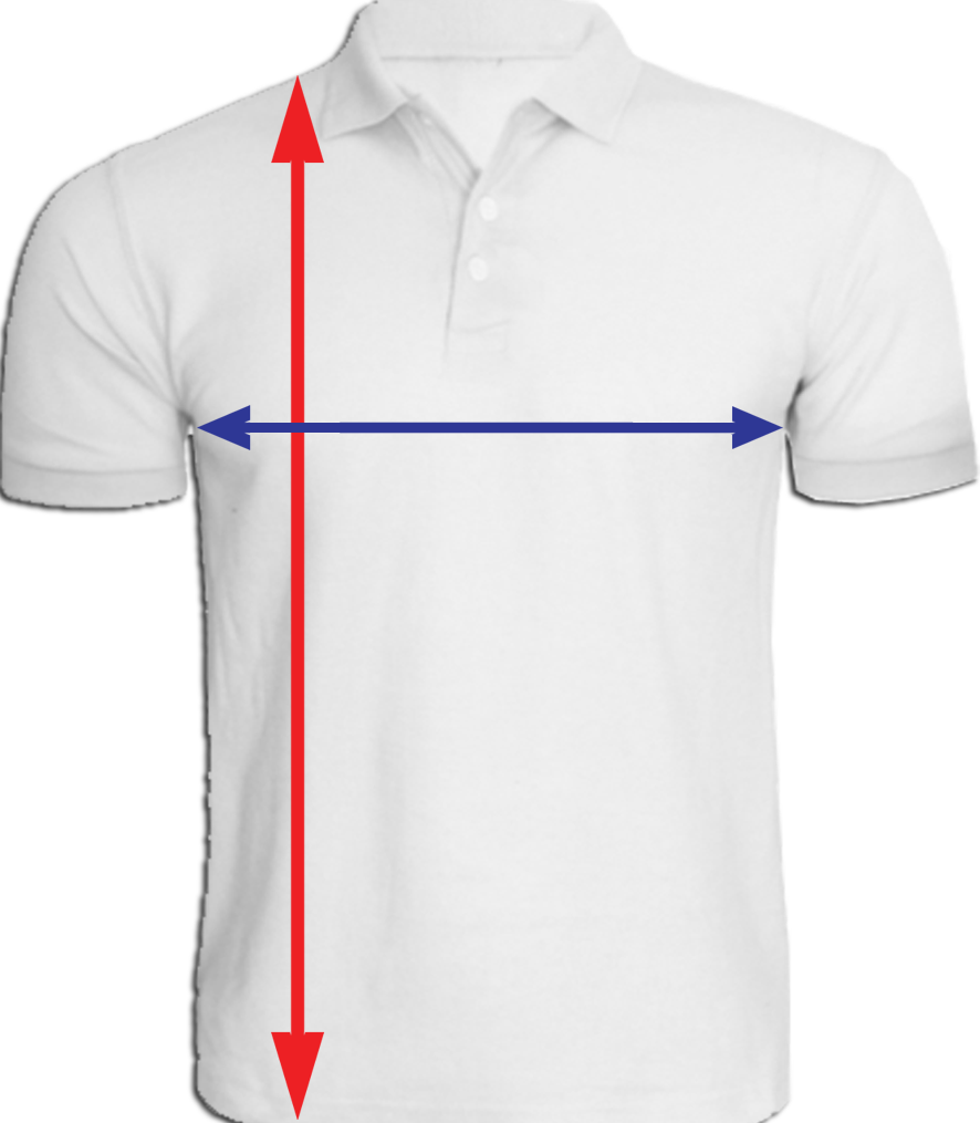 Download White Polo Shirt Measurement Guide 3820