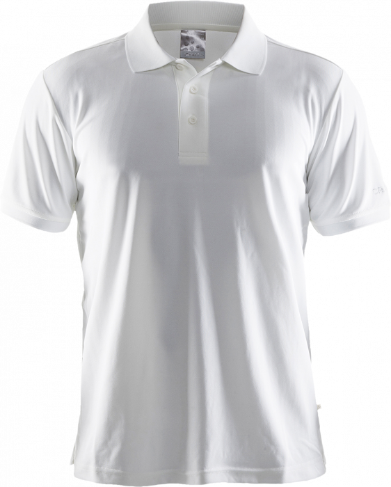 White Polo Shirt Mockup PNG