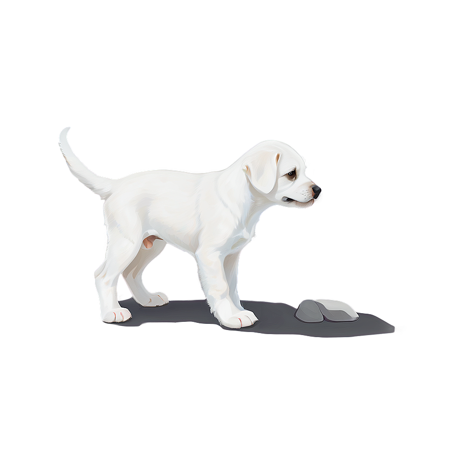 White Puppy Png Iet5 PNG