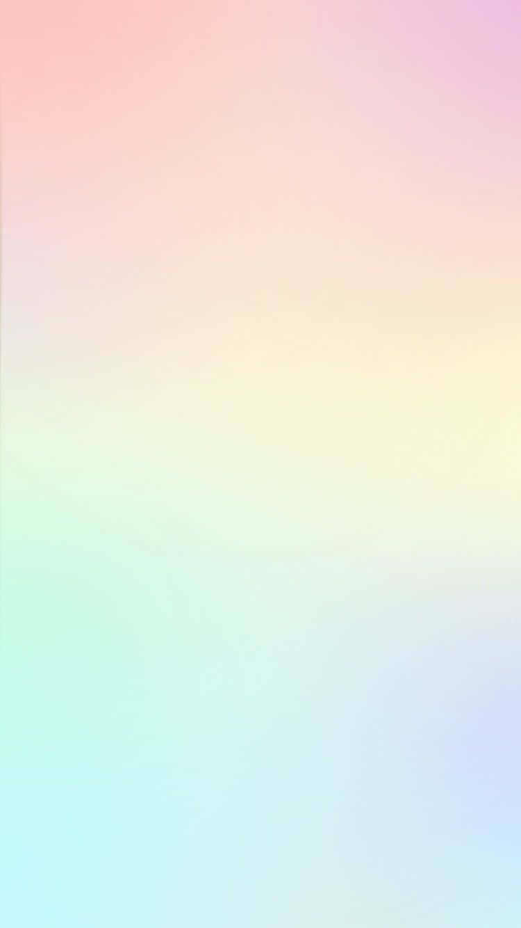 A White Rainbow of Beautiful Color Wallpaper