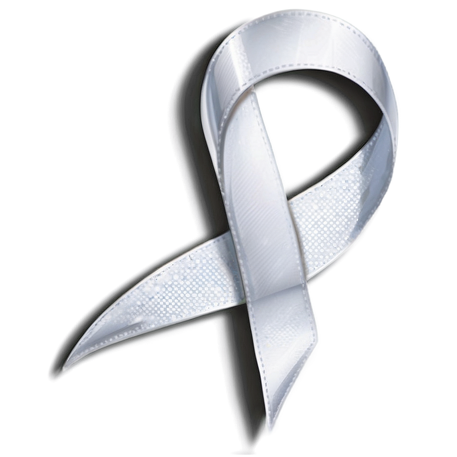 White Ribbon B PNG