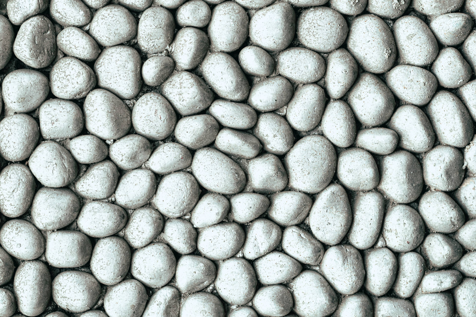 White Rocks Aesthetic Pattern Wallpaper
